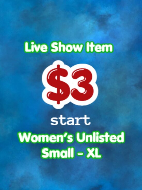Delta Tops - Live Items 1-50 Small-XL